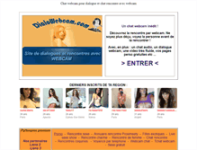 Tablet Screenshot of dialowebcam.com